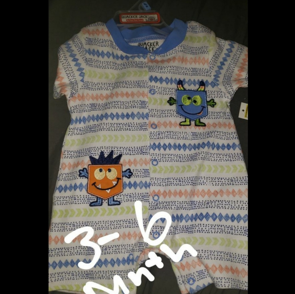 Brand new baby boy onesie